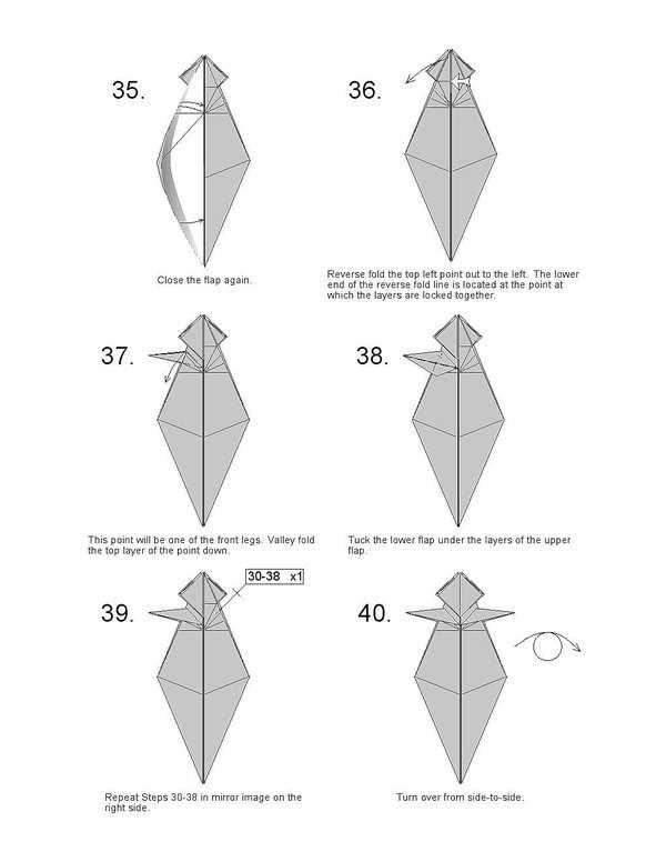 折纸三角龙的图解教程手把手教你制作精彩的折纸龙虾构型