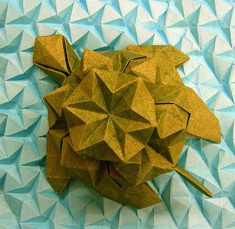 折纸星乌龟的折纸图解教程手把手教你制作漂亮的折纸乌龟