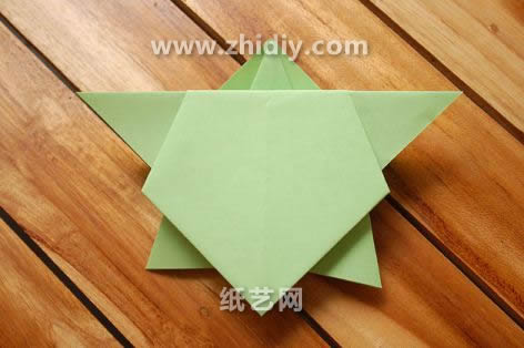 精美的儿童折纸乌龟的折纸图解教程帮助我们掌握简单的儿童折纸乌龟制作