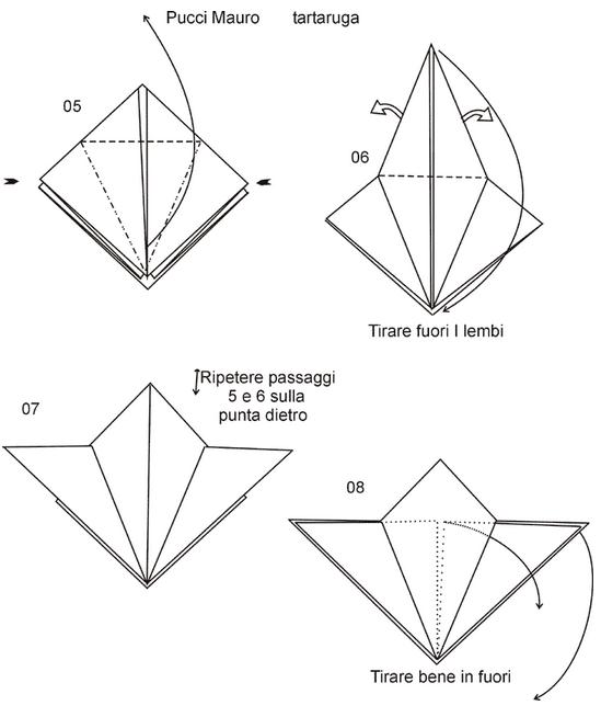 完成经典的折纸模型的制作可以让我们将这个折纸乌龟以非常独特的样式展现出来