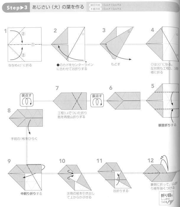 感受川崎敏合的折纸图解教程来理解手工折纸的乐趣