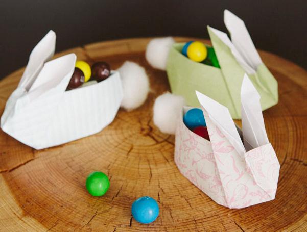立体折纸小兔子盒子的图解教程手把手教你制作精美的折纸小兔子盒子