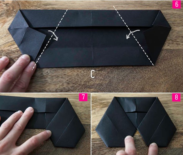 学习折纸太阳镜的折法图解教程可以提升大家在手工折纸时的快乐