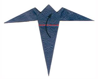 折纸燕子的基本折法图解教程让喜欢折纸制作的同学更好的认识折纸燕子的立体艺术感