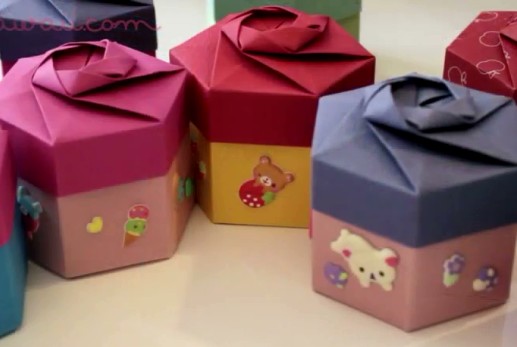 手工折纸盒子的图解教程手把手教你制作精美的折纸盒子
