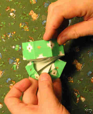 基本的折纸八边形盒子的图解教程教你一些简单的折纸盒子制作