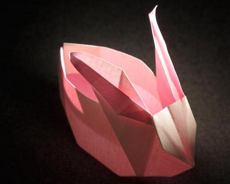 新年兔子灯笼的手工折纸图解教程手把手教你制作漂亮的折纸兔子灯笼