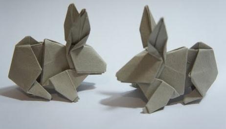 折纸小兔子的图解教程手把手教你制作精美的折纸小兔子