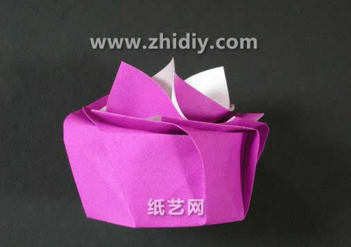 学习手工折纸盒子的基本折纸图解教程教你制作出漂亮的折纸盒子