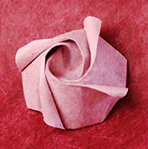 罗宾折纸玫瑰视频教程手把手教你折叠罗宾玫瑰