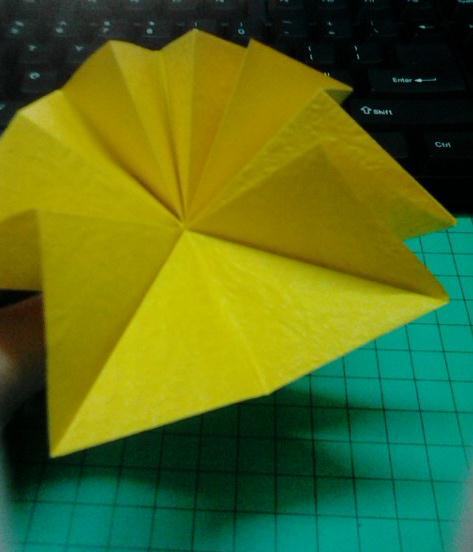 折纸八瓣花的基本折纸图解教程手把手教你制作出漂亮的八瓣花构型