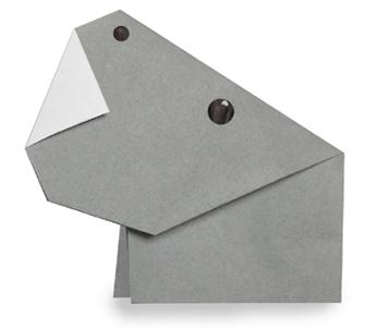 简单折纸河马的折纸图解教程手把手教你制作简单的折纸河马