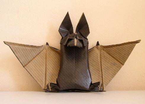 万圣节折纸大全的视频教程手把手教你折叠精美的折纸蝙蝠