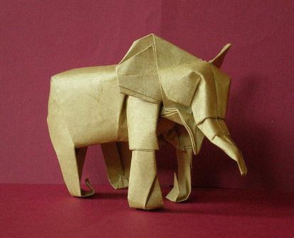 折纸大象的折法图解教程手把手教你制作漂亮的折纸大象