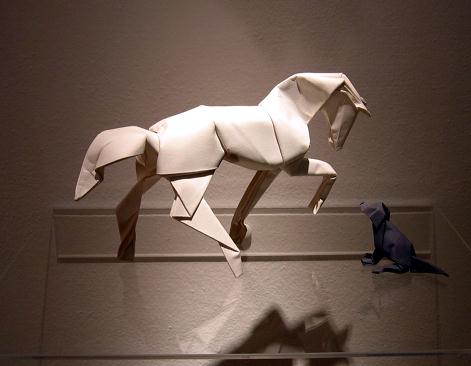 简单折纸马的折纸图解教程手把手教你制作折纸马