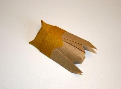 折纸知了和折纸蝉的基本折纸图解教程手把手教你制作漂亮的折纸蝉