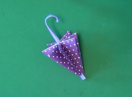 折纸伞的手工折纸图解教程手把手教你制作漂亮的折纸伞