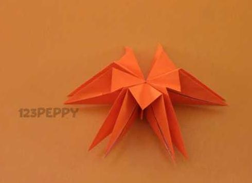 折纸星星的折纸视频教程手把书教你制作漂亮的折纸星星