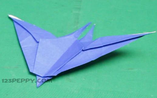 简单的儿童折纸翼龙折法视频教程手把手教你折叠漂亮的折纸翼龙