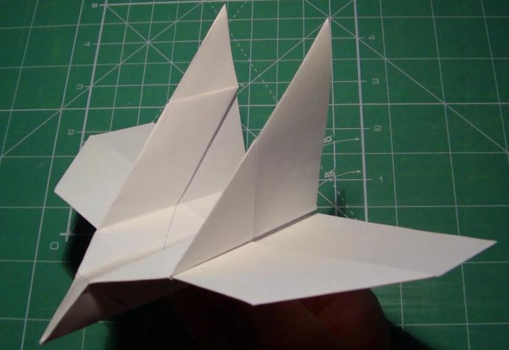 折纸飞机大全的图解教程手把手教你制作超酷的折纸飞机