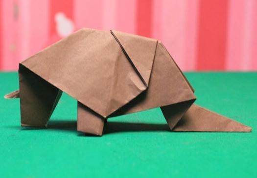 儿童折纸大象的视频教程手把手教你制作漂亮的折纸大象