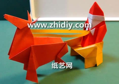 圣诞节折纸大全教程手把手教你制作精致的折纸圣诞老人的折法