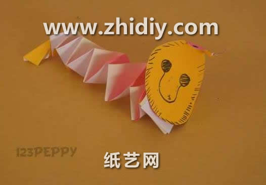 儿童折纸毛毛虫的折法视频教程教你制作儿童折纸蛇