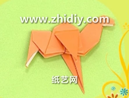儿童折纸骆驼的折法教程手把手教你制作简单的折纸骆驼
