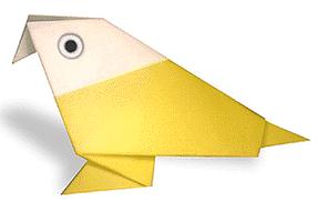 折纸小鸟的折纸图解教程手把手教你制作折纸小鸟