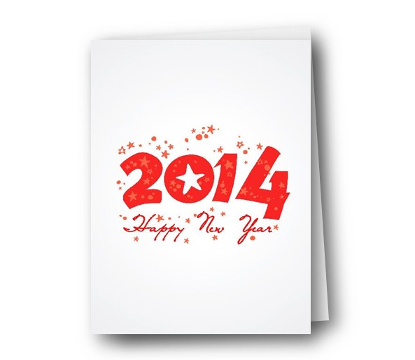 2014新年贺卡的手工制作教程手把手教你制作出精致的新年贺卡