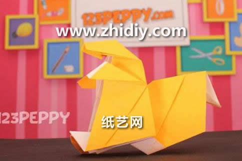 儿童折纸小松鼠的基本折法教程手把手教你制作简单漂亮的儿童折纸松鼠