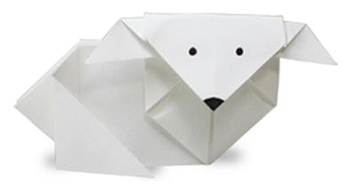 儿童折纸山羊的折纸图解教程手把手教你制作简单的折纸山羊