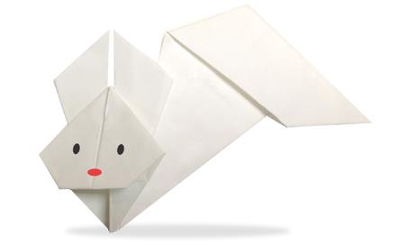 儿童折纸小兔子的基本折法教程手把手教你制作折纸小兔子