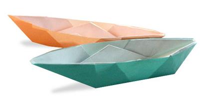 儿童折纸船的基本折纸图解教程手把手教你制作漂亮简单的折纸船