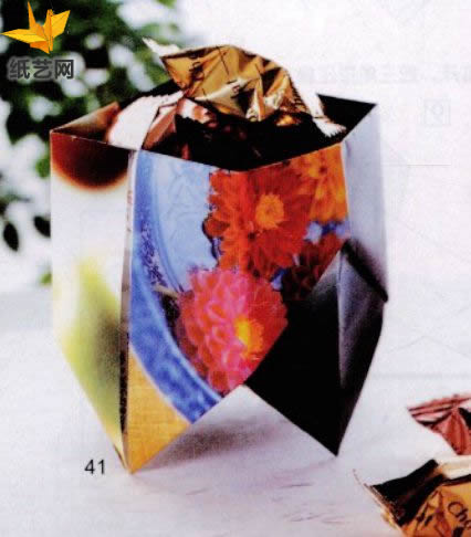 废物利用手工制作大全图解教程教你制作可爱折纸糖果盒子