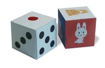 折纸骰子的折纸图解教程教你儿童折纸骰子的折纸大全