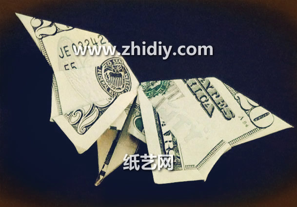 人民币折纸大全手工教程手把手教你制作折纸蝴蝶