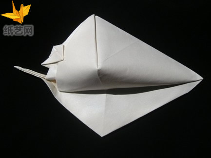 简单的鹰翼凤凰螺手工折纸图解教程教你制作精彩的折纸凤凰螺