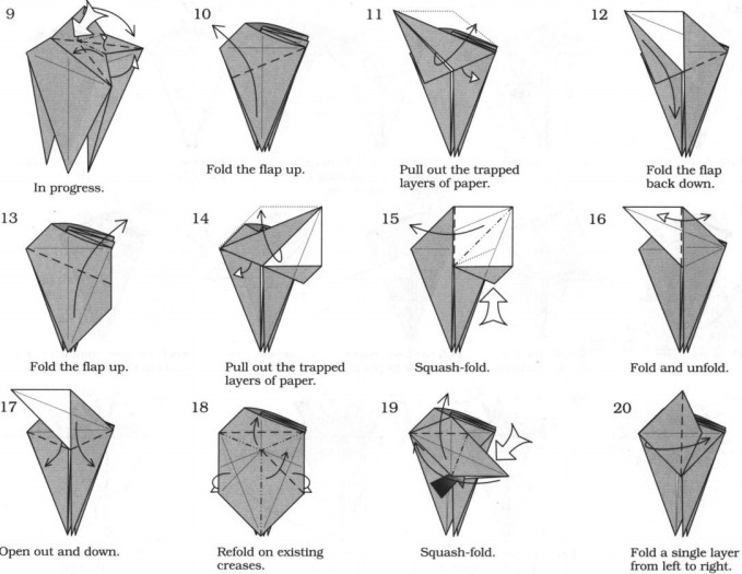 精致的折叠展示出折纸骨螺是通过怎样的方式完成制作的