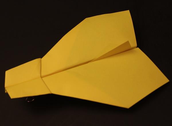 能长时间在空中飞行的折纸飞机-折头折纸滑翔机的折纸飞机大全教程 - 纸艺网