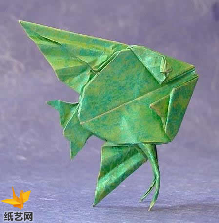 手工折纸神仙鱼的折法教程手把手教你制作出漂亮的神仙鱼