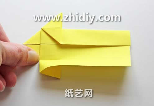 折纸箭头简单折纸教程展示出手工折纸箭头是如何制作的