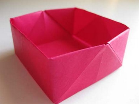 简易折纸垃圾盒的折纸图解教程手把手教你制作简单的折纸垃圾盒