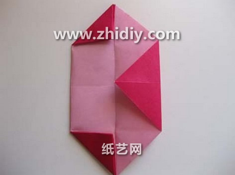 手工折纸大全图解教程图解简易折纸垃圾盒的折叠