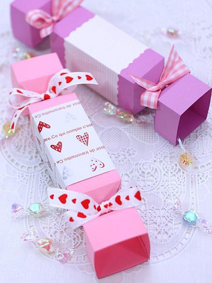 母亲节手工糖果盒子的折法教程教你制作精美的手工折纸盒子