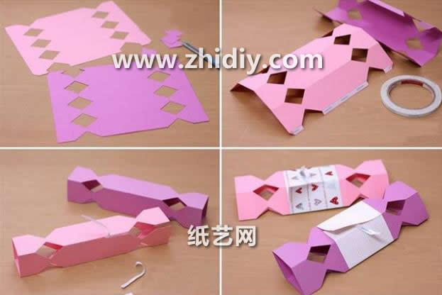 学习折纸糖果盒子的基本折法教程帮助你快速掌握折纸糖果盒子的基本折法