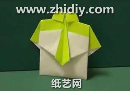 折纸大全教程手把手教你制作出精美的折纸衬衣