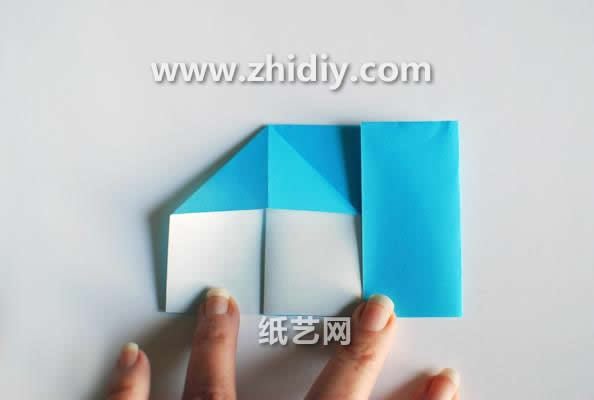 折纸小房子图解教程告诉你如何折叠出可爱的折纸小房子