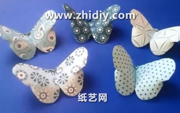 儿童节手工折纸简单蝴蝶的折法教程教你制作出可爱的手工折纸蝴蝶