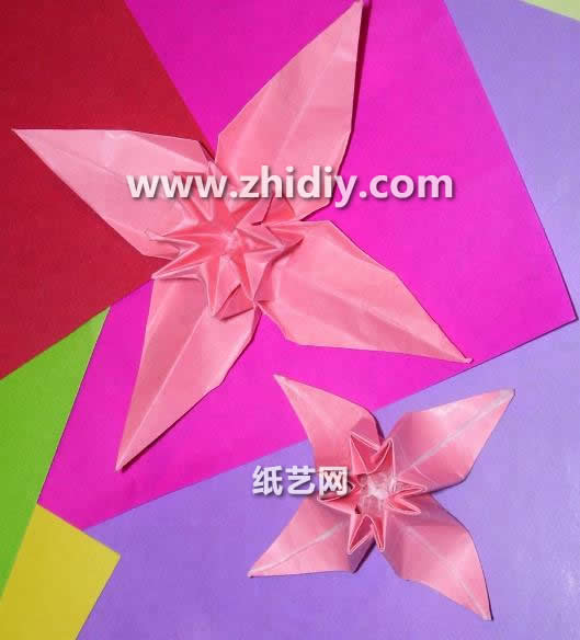 折纸花的折法教程手把手教你制作出漂亮的折纸雪绒花